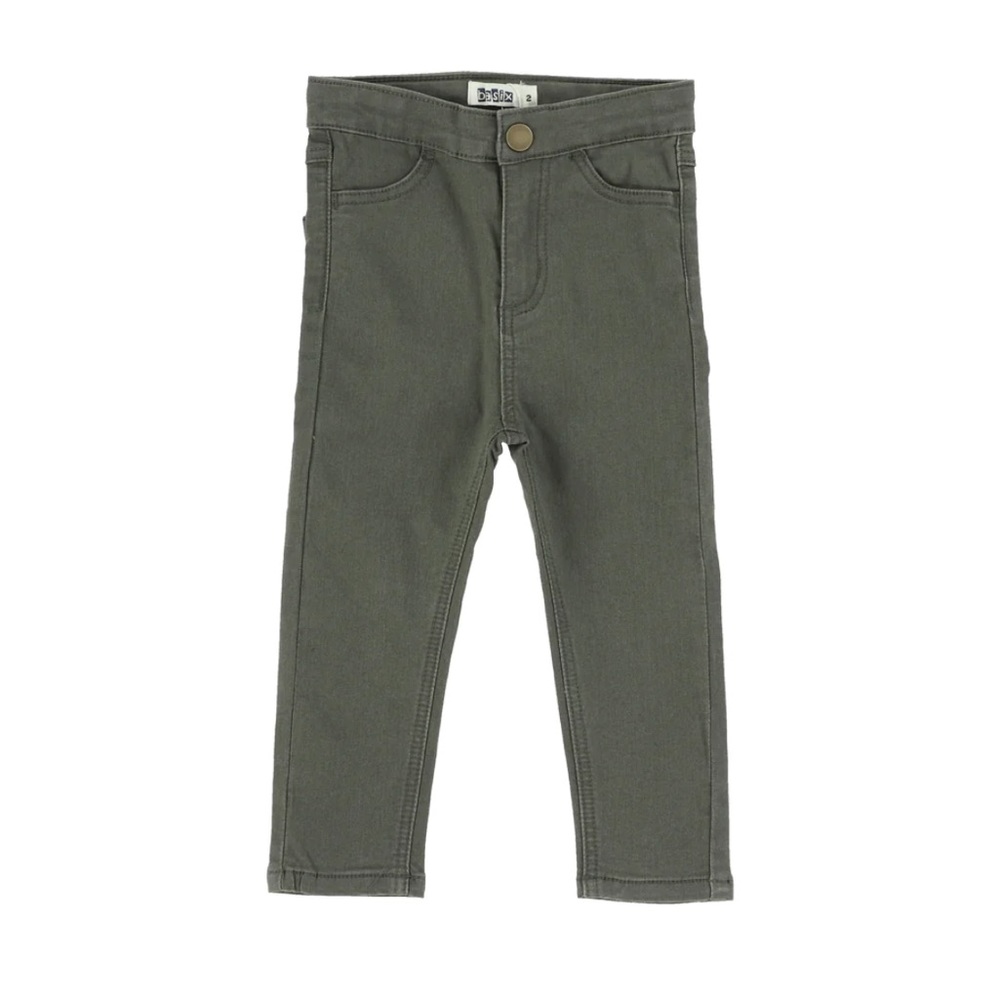 Tottini Khaki green boys jeans. Size 3T